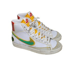 Vintage Nike Shoes Womens Sz 7 Y Blazer Mid 77 Roswell Rayguns DD9239-100 Shoe